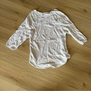 Croft and Barrow grey tight knit sweater